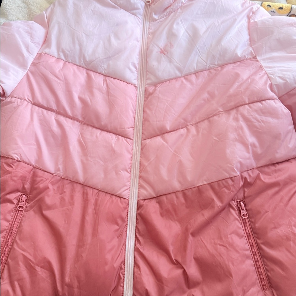 Women's Pink Puffer Jacket